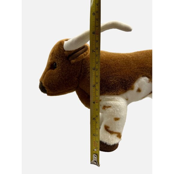 Douglas Cuddle Toy Fitzgerald Texas Longhorn Bull 1843 Plush Stuffed Animal 2015 - Picture 11 of 11